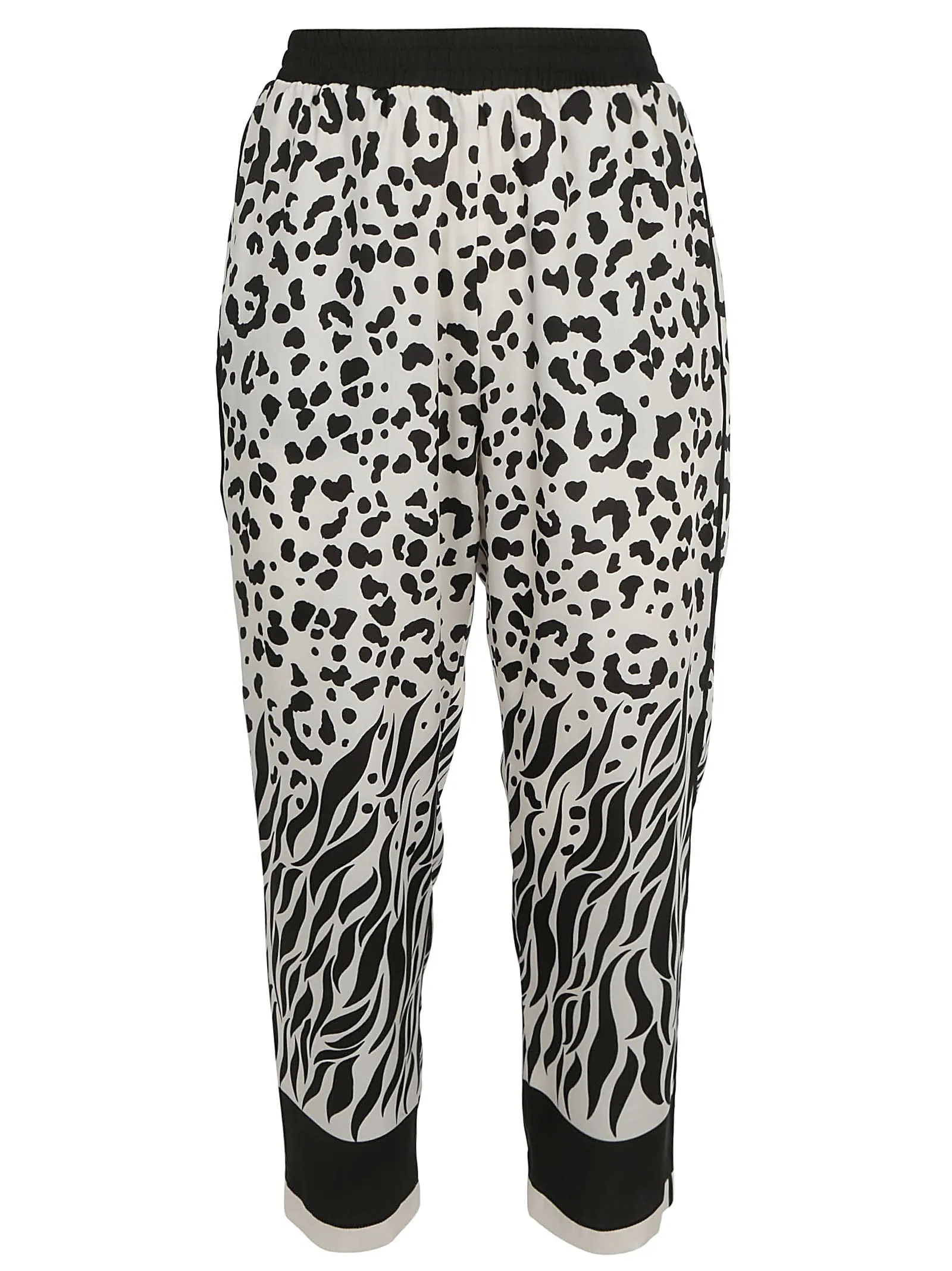 Pinko High-Rise Animal Pattern Pants