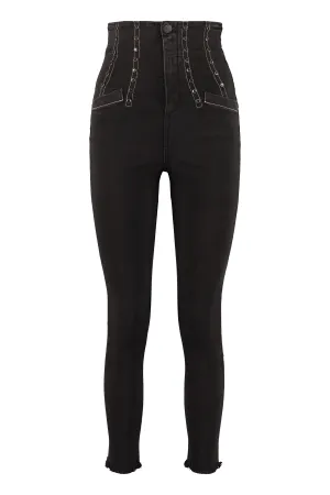Pinko High Waist Skinny Cut Jeans