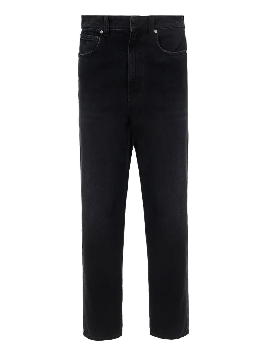 Pinko Logo Buckle High Waisted Jeans