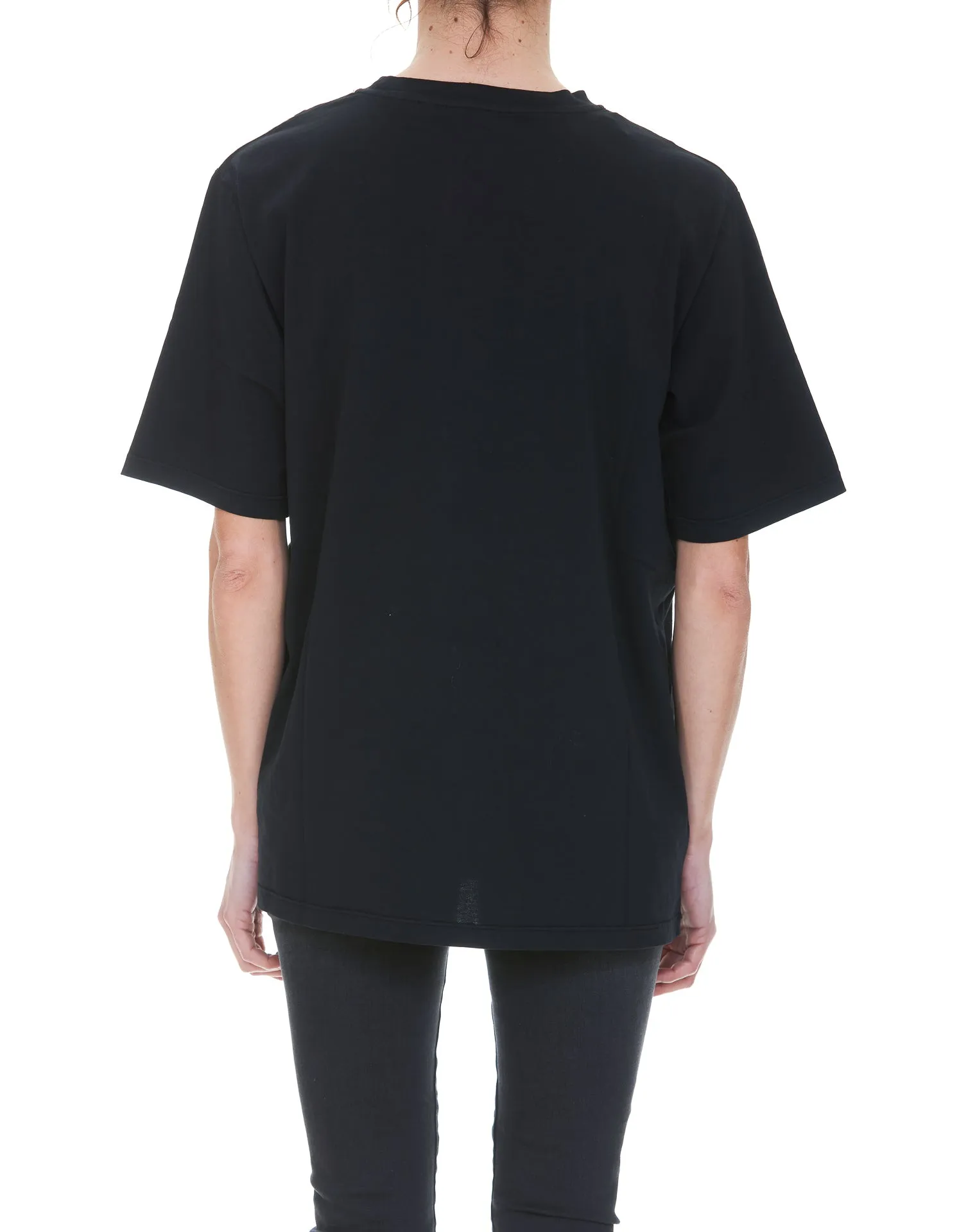 Pinko Logo Detailed Crewneck T-Shirt