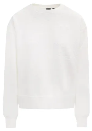 Pinko Radial Logo Zipped Sweater