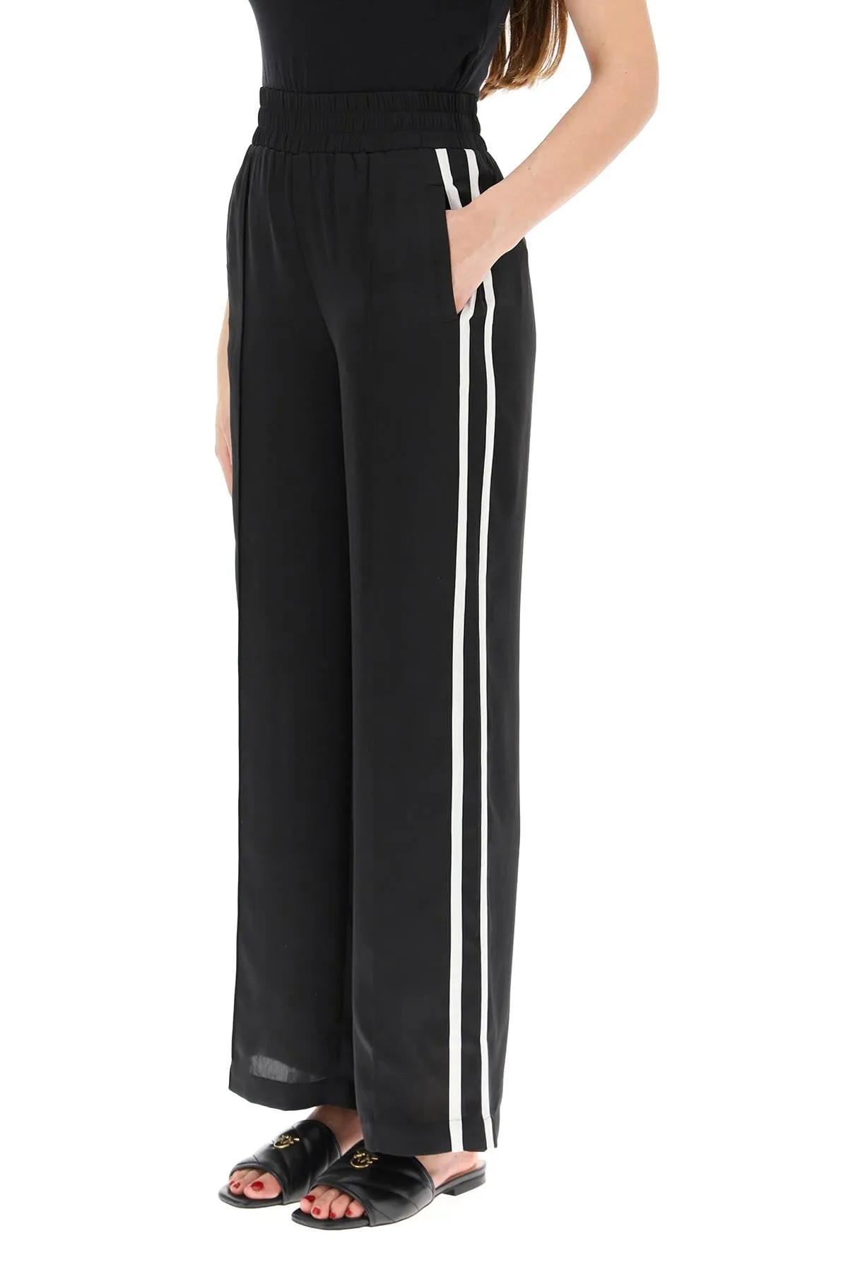 Pinko Tailored Slim Cut Cropped Pants
