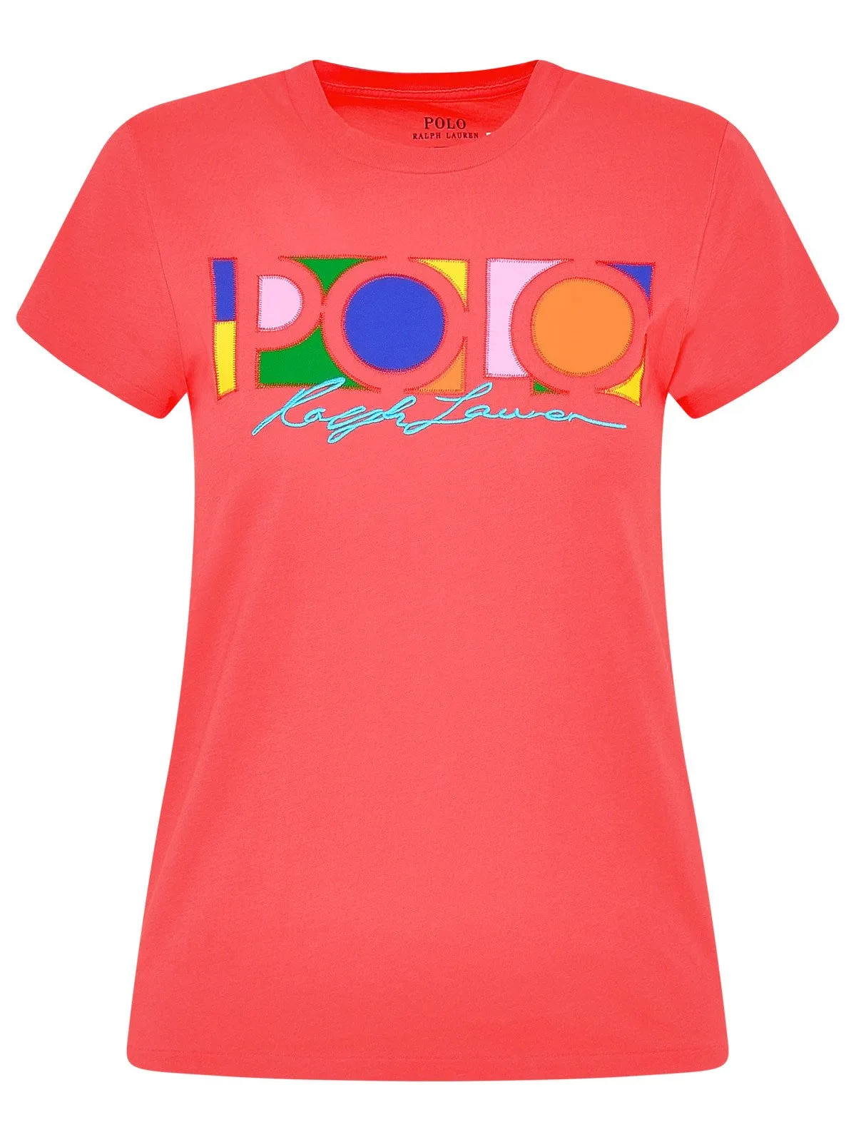 Polo Ralph Lauren Logo Embroidered Crewneck T-Shirt
