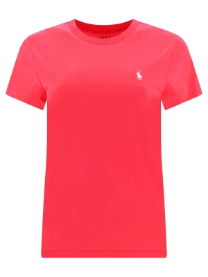 Polo Ralph Lauren Logo Embroidered Crewneck T-Shirt