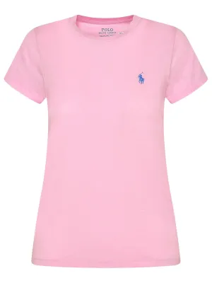Polo Ralph Lauren Logo Embroidered Crewneck T-Shirt