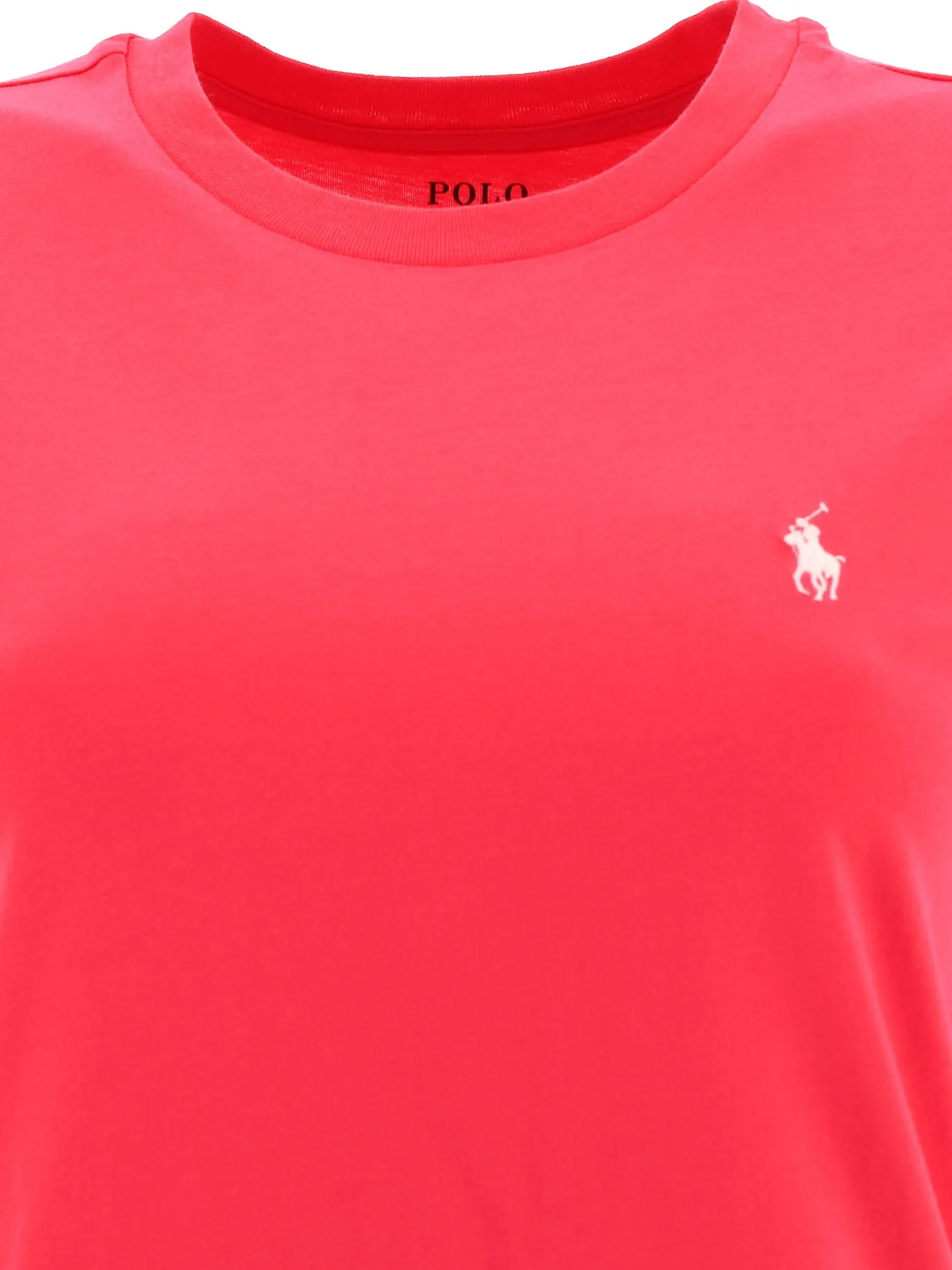 Polo Ralph Lauren Logo Embroidered Crewneck T-Shirt