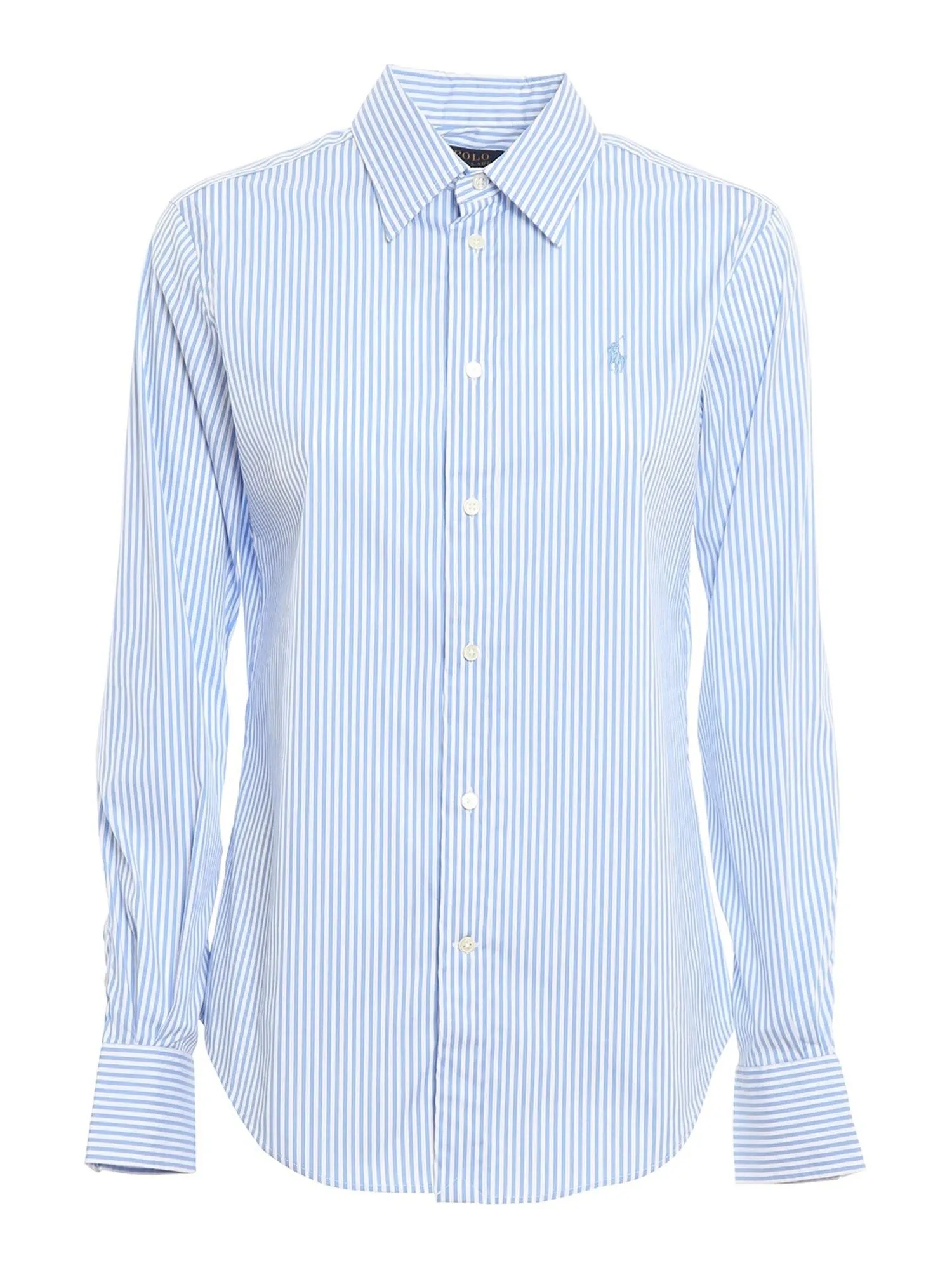 Polo Ralph Lauren Logo Embroidered Striped Shirt