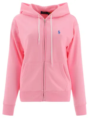Polo Ralph Lauren Logo Embroidered Zipped Hoodie