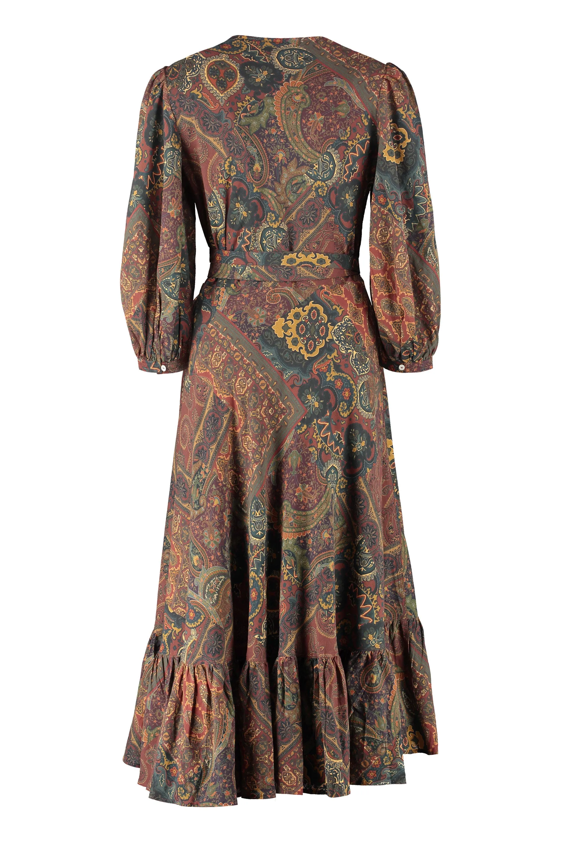 Polo Ralph Lauren Pattern Printed Wrap Dress