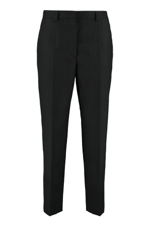 Prada Pinstriped Tailored Straight Leg Pants