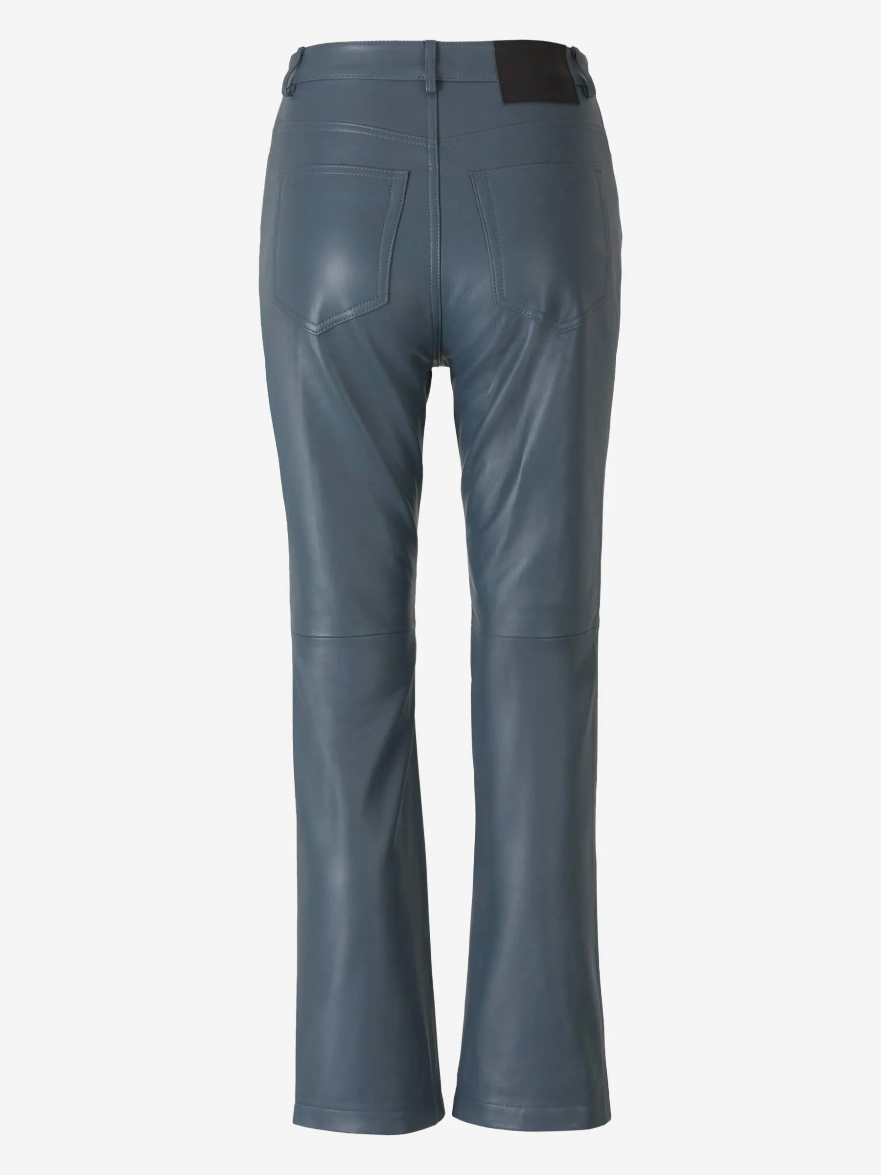 Proenza Schouler White Label Logo Patch Straight-Leg Pants