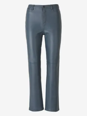Proenza Schouler White Label Logo Patch Straight-Leg Pants