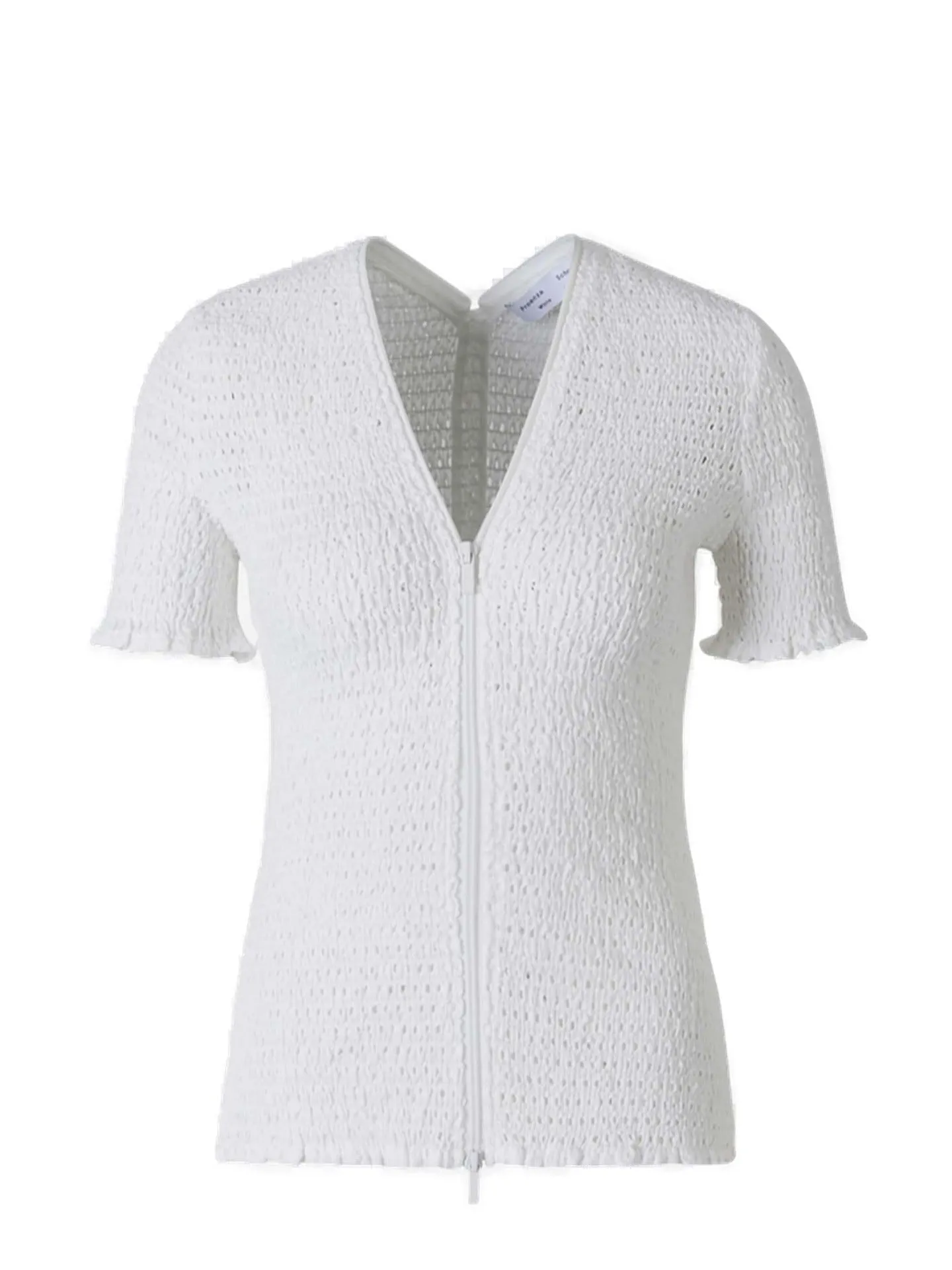 Proenza Schouler White Label V-Neck Open Knit Top