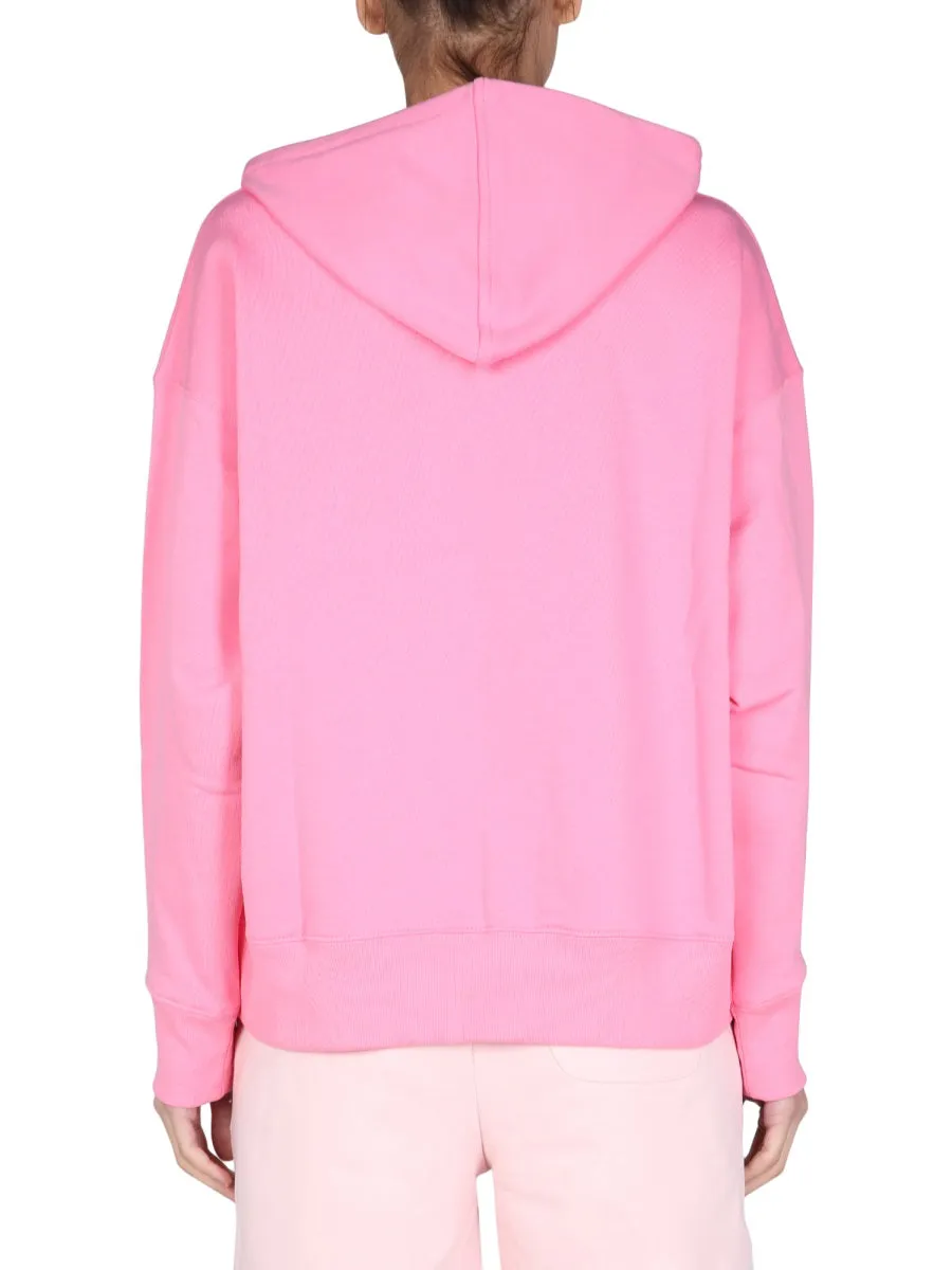 PS Paul Smith Smiley Logo Drawstring Hoodie