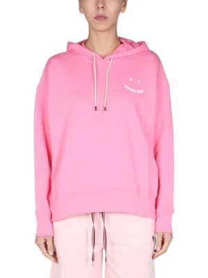 PS Paul Smith Smiley Logo Drawstring Hoodie