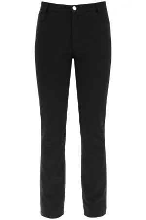 Raf Simons High Waist Slim Fit Jeans
