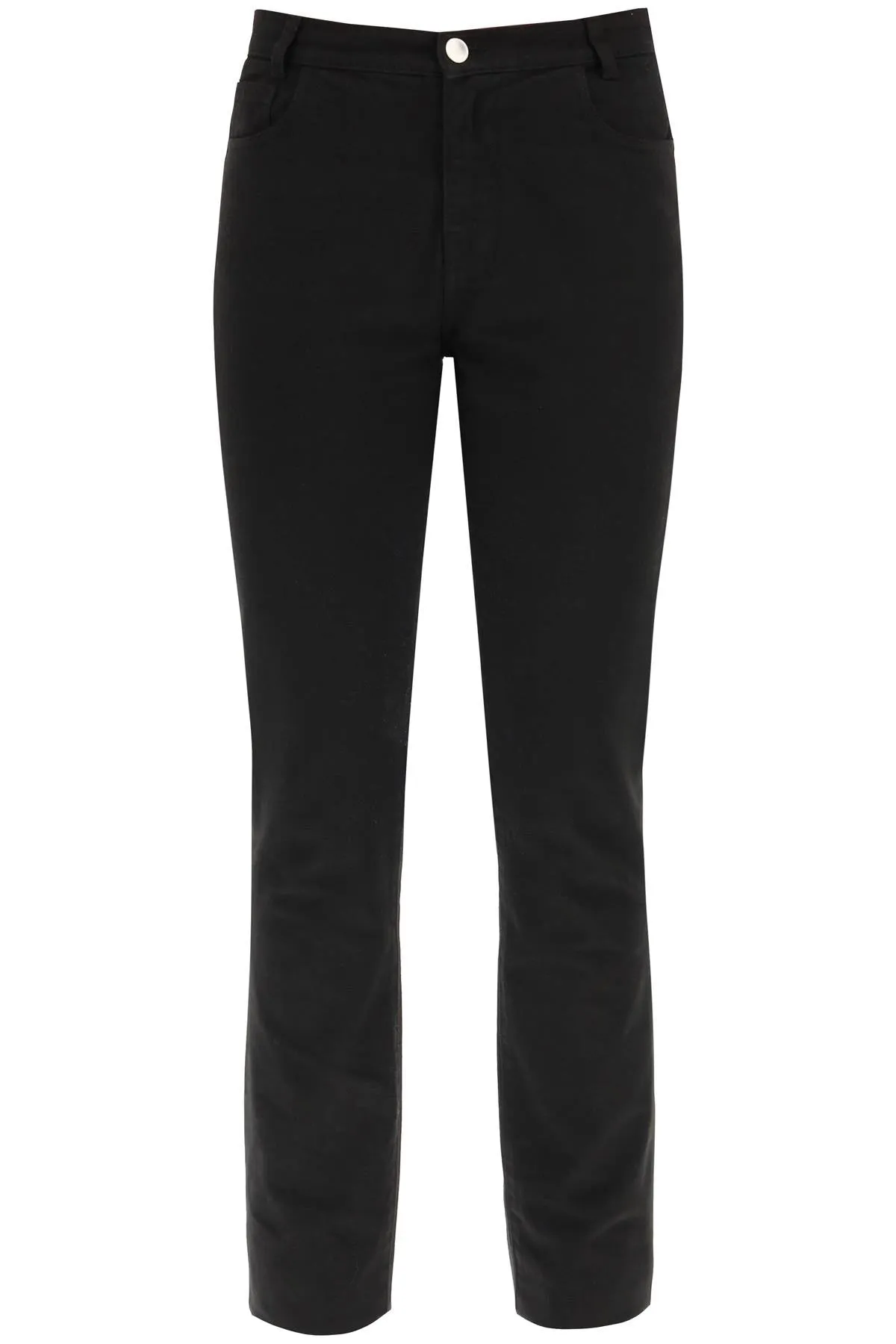 Raf Simons High Waist Slim Fit Jeans