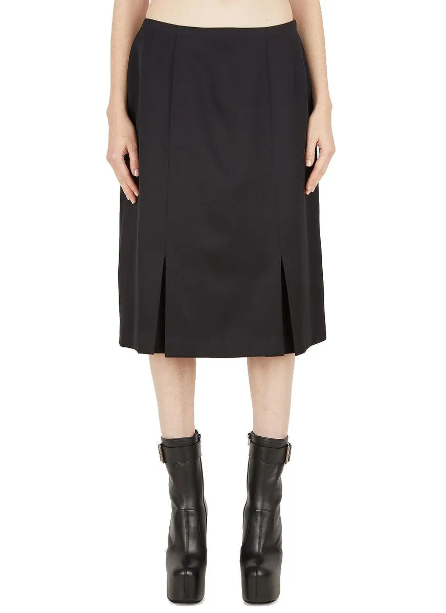 Raf Simons Pleated Mini Skirt