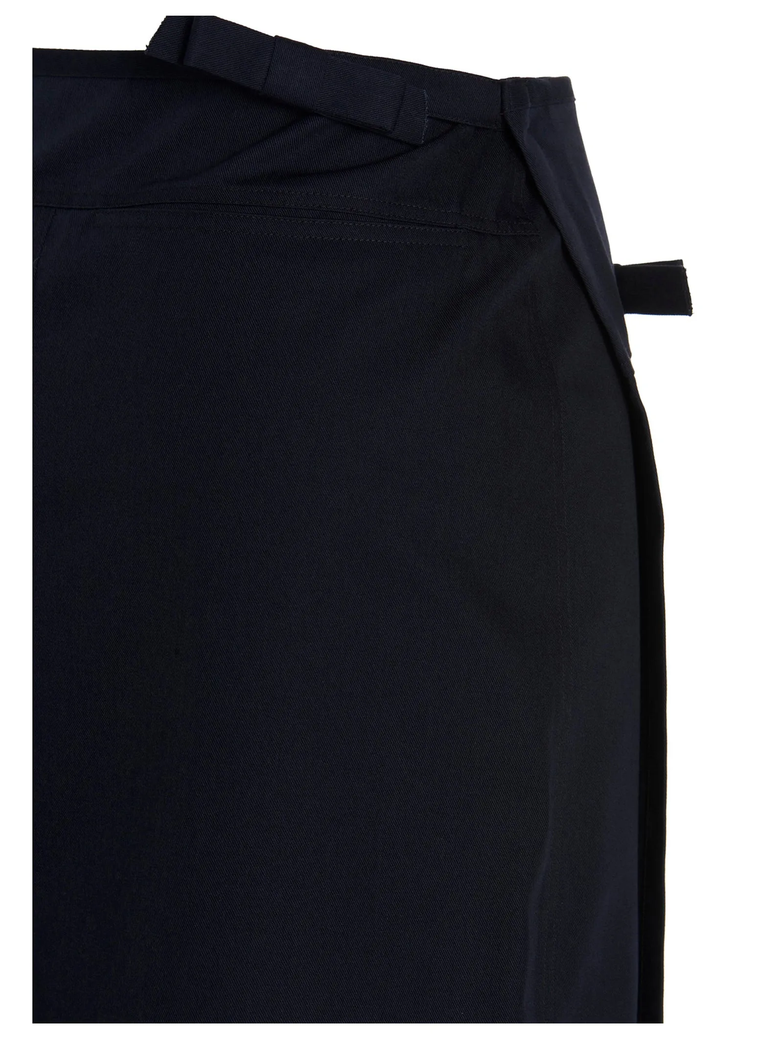 Raf Simons Pocket Detailed Wrap Midi Skirt