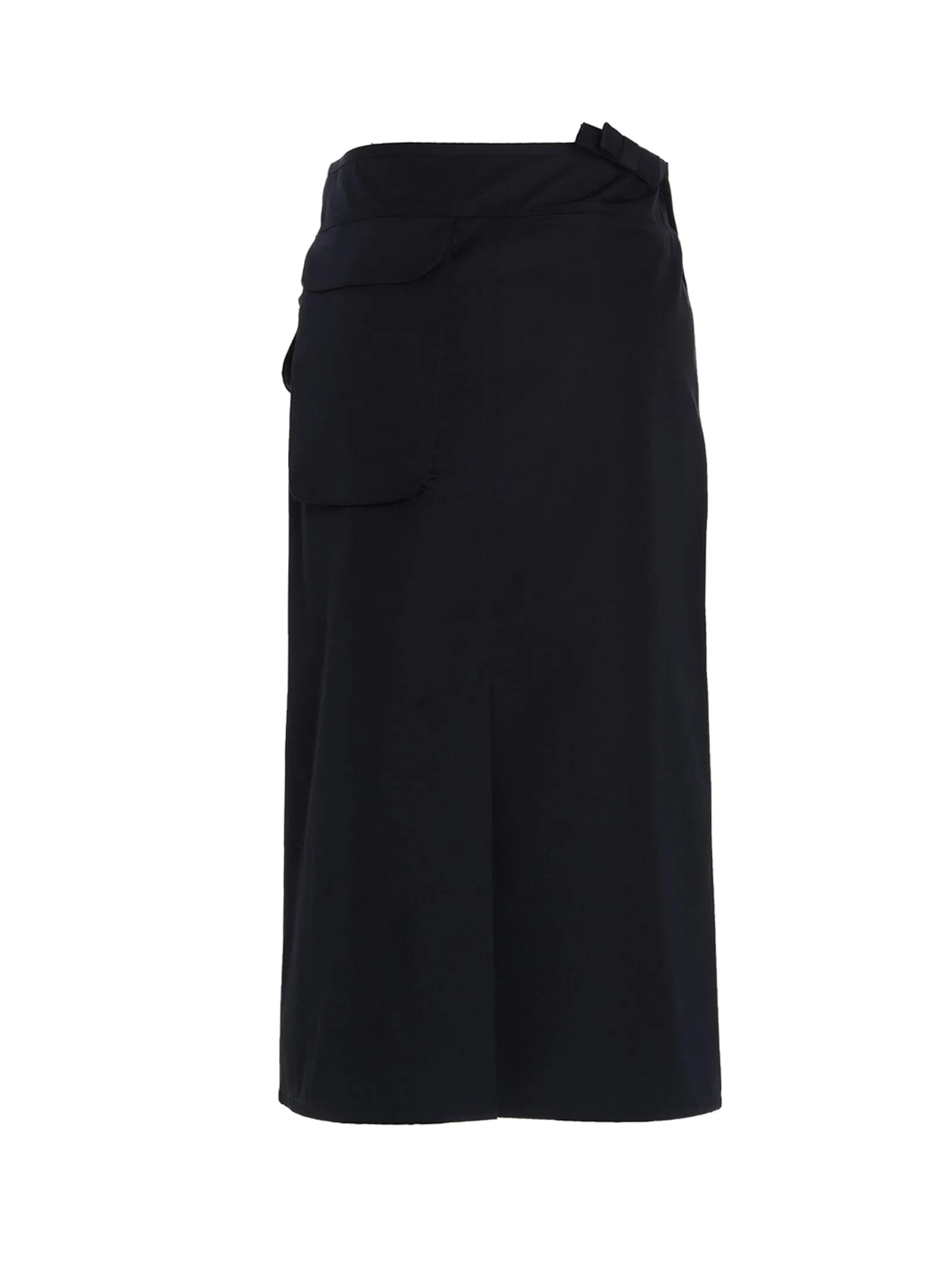 Raf Simons Pocket Detailed Wrap Midi Skirt