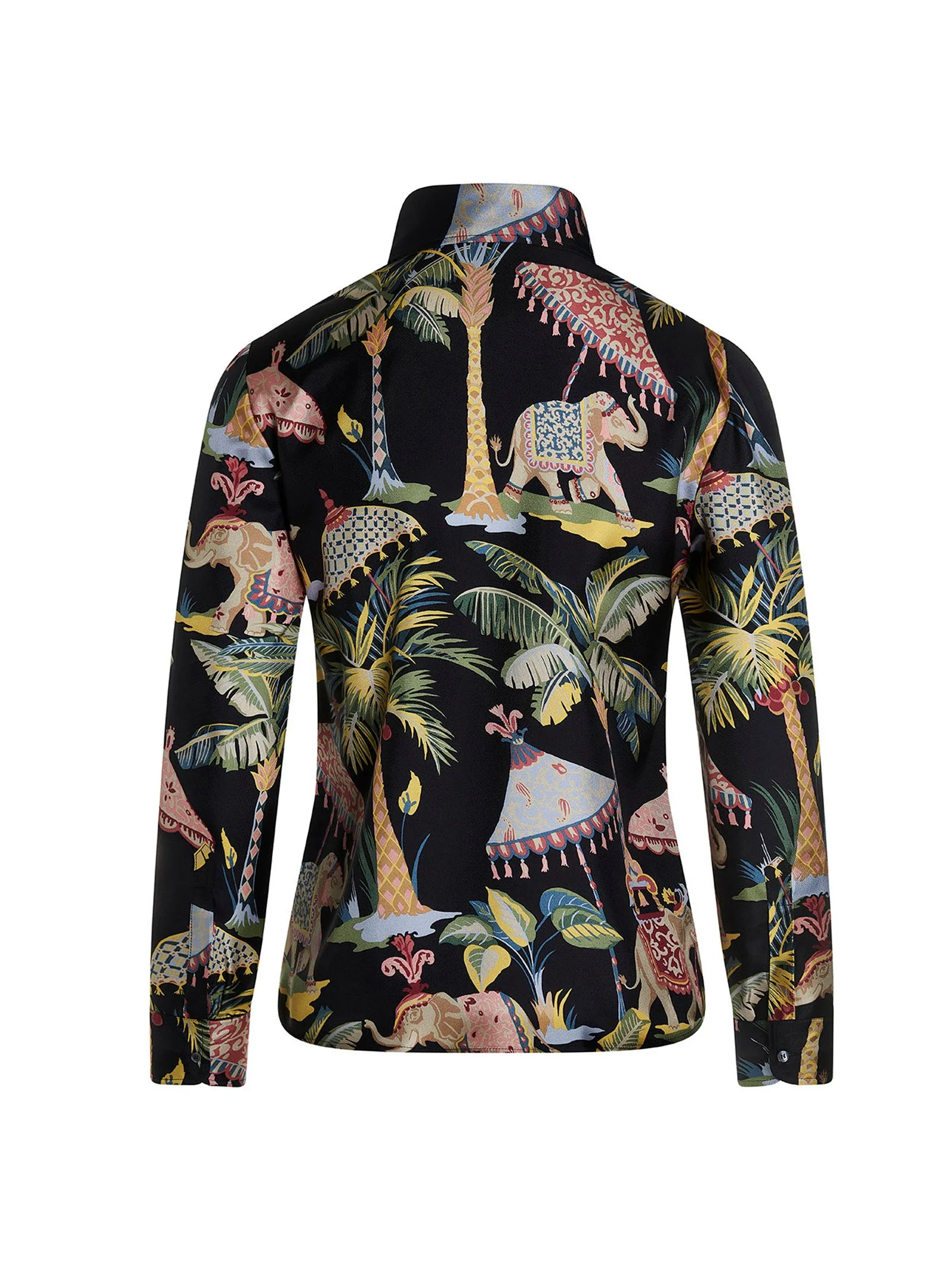 REDValentino Allover Graphic Printed Buttoned Shirt