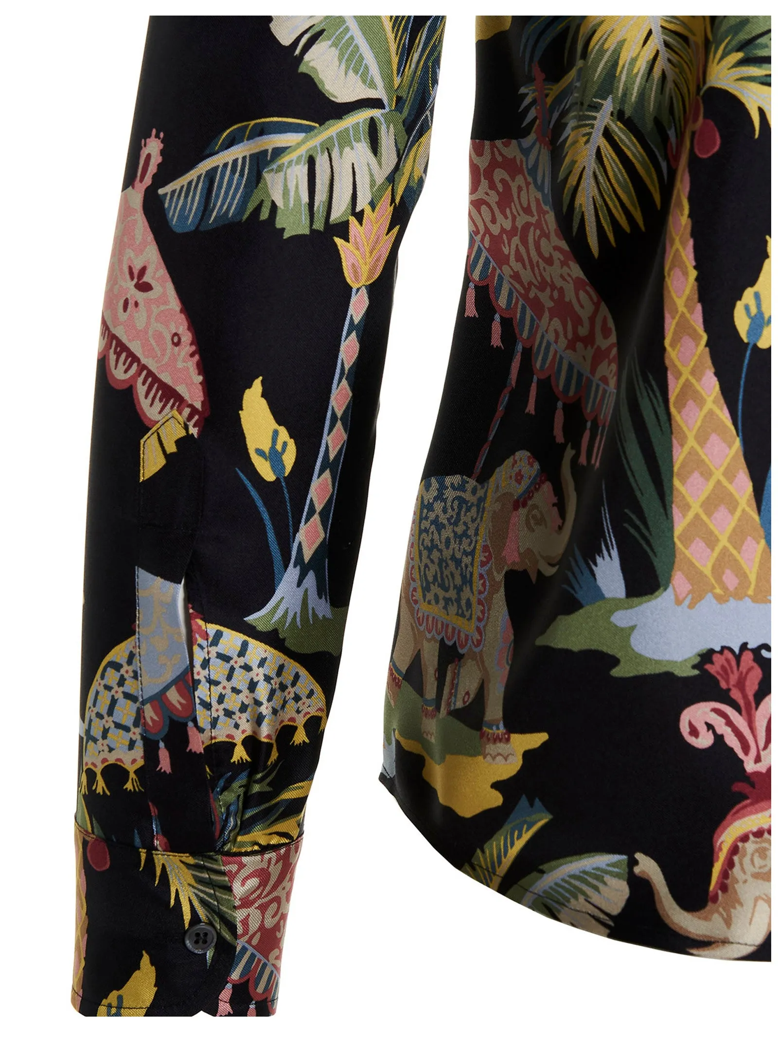 REDValentino Allover Graphic Printed Buttoned Shirt