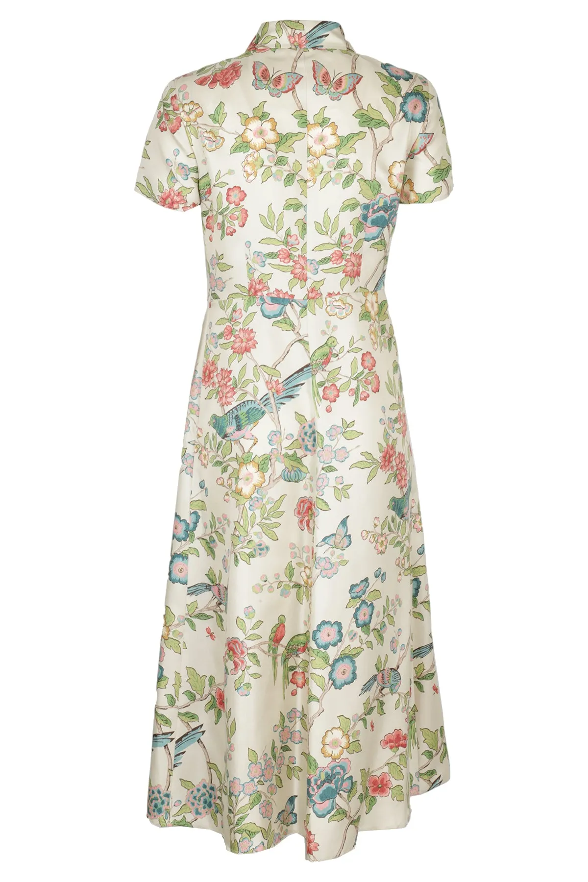 REDValentino Floral Printed Short-Sleeved Dress
