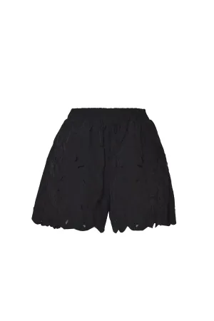 REDValentino Lace-Detailed High-Waisted Shorts
