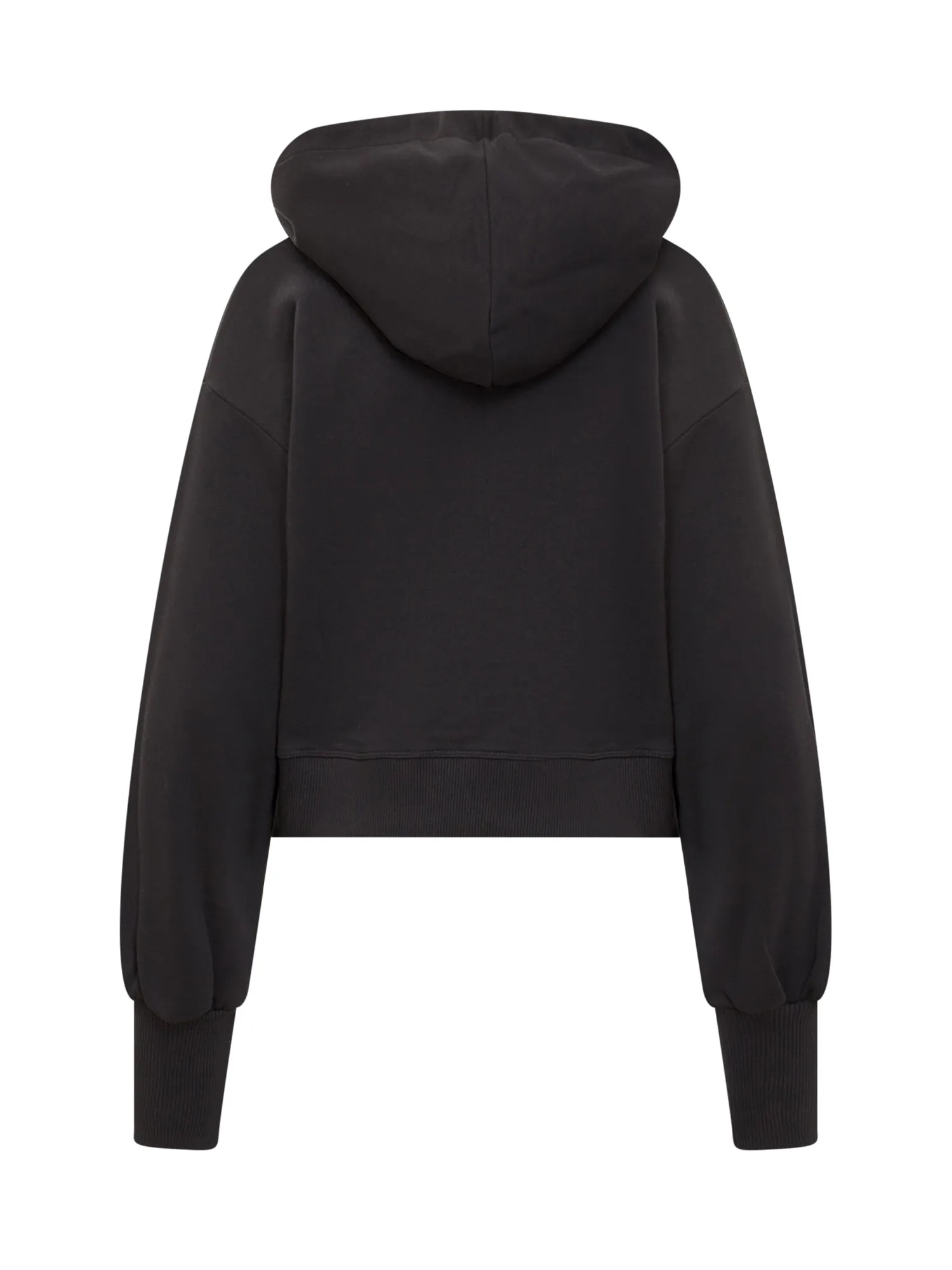 REDValentino Logo Print Tulle Hoodie
