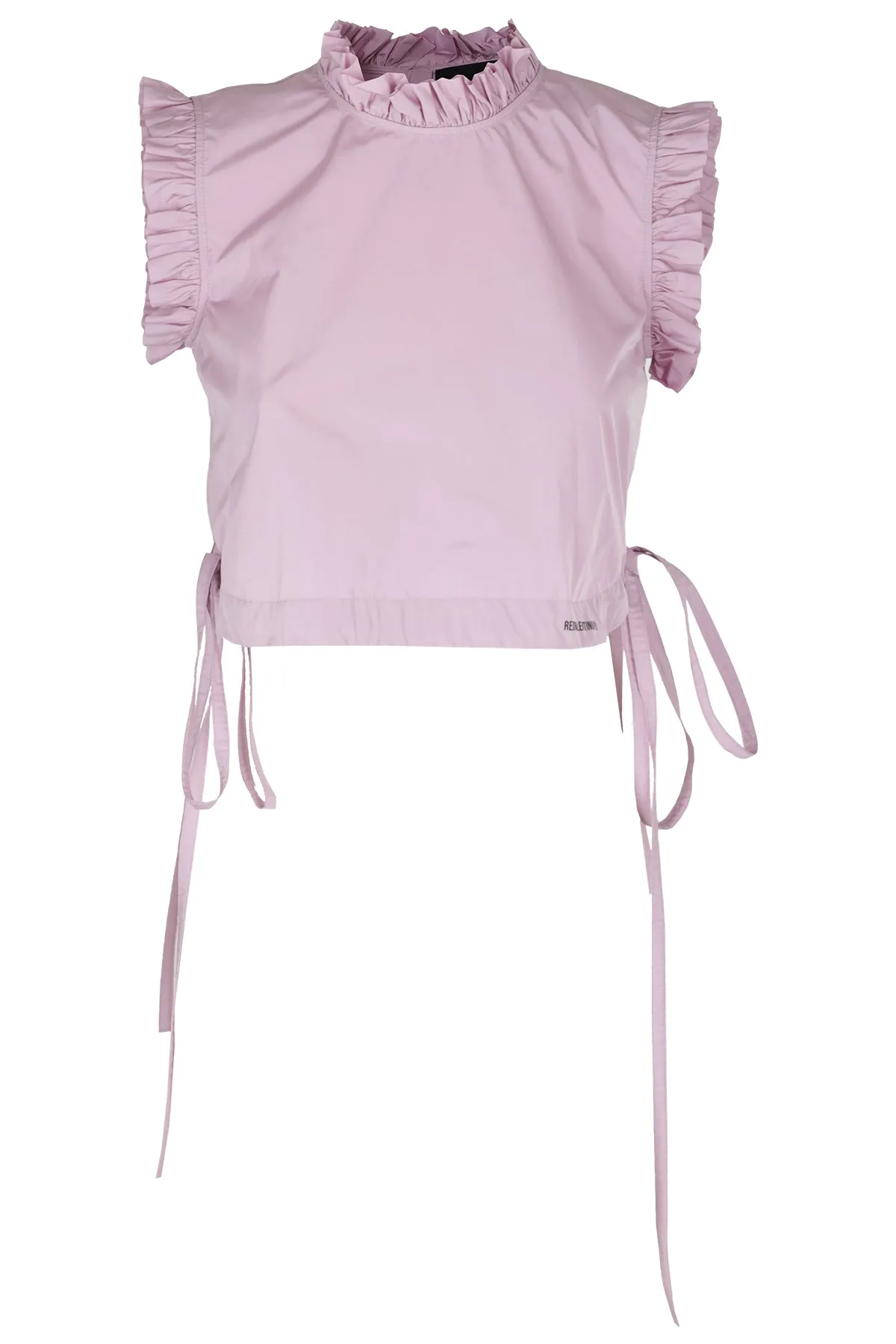 REDValentino The Black Tag Ruffle Detail Top
