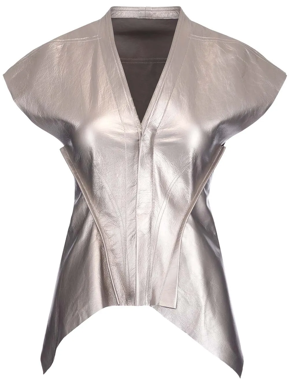 Rick Owens Cut-Out V-Neck Jacket