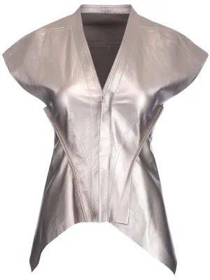 Rick Owens Cut-Out V-Neck Jacket