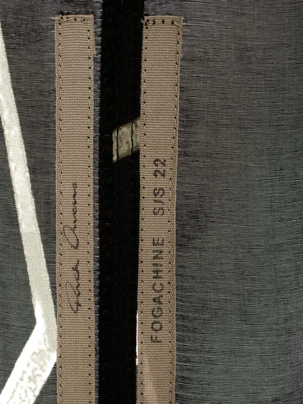 Rick Owens Draped Dropped Armhole Tecuatl Coat