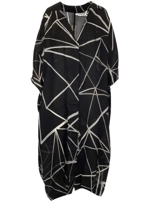 Rick Owens Draped Dropped Armhole Tecuatl Coat