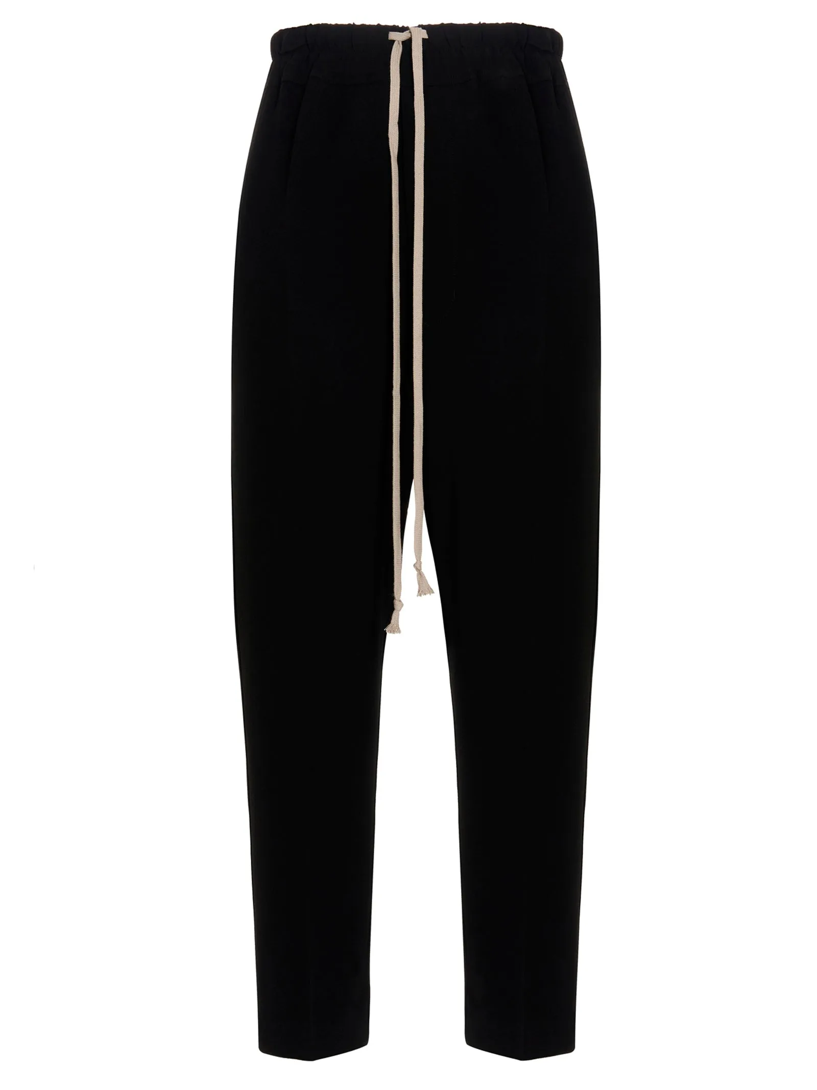 Rick Owens Drawstring Tapered Leg Trousers