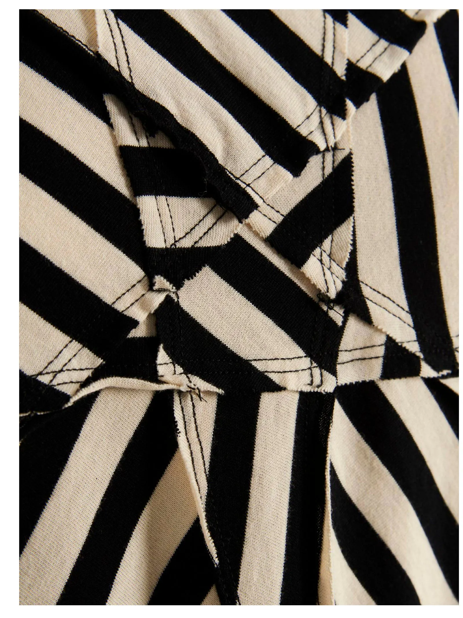 Rick Owens DRKSHDW Crater Striped Sweater