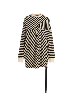 Rick Owens DRKSHDW Crater Striped Sweater
