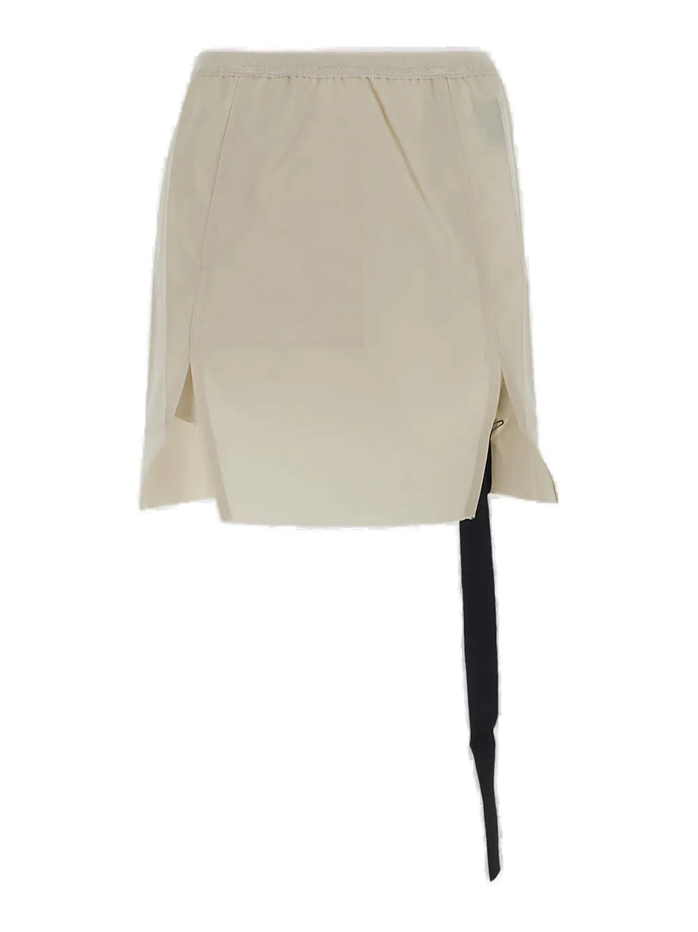 Rick Owens DRKSHDW Front Slit High Waist Mini Skirt