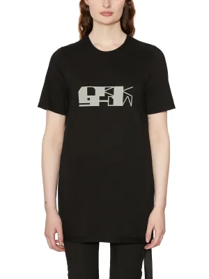 Rick Owens DRKSHDW Logo Printed Crewneck T-Shirt