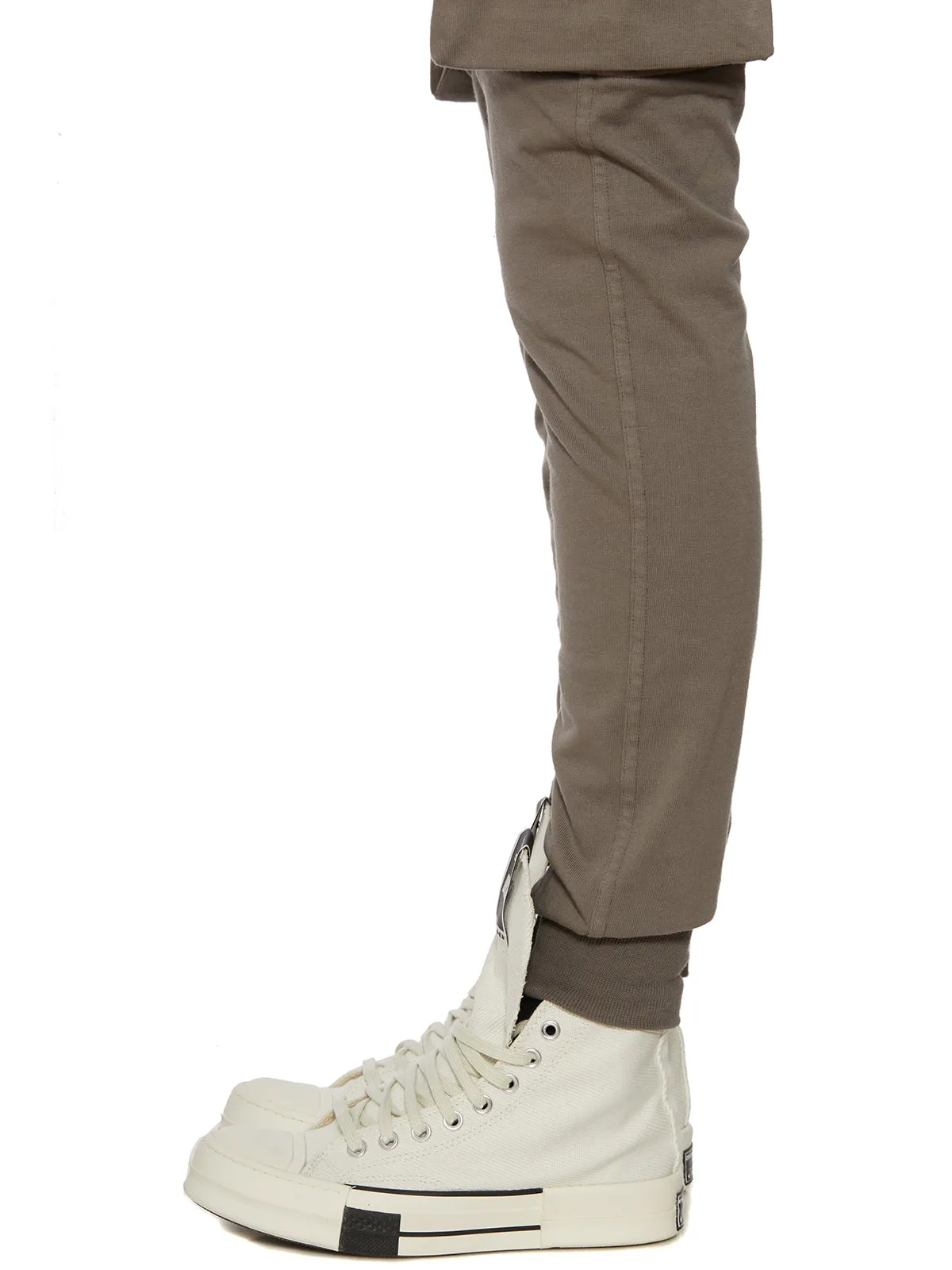 Rick Owens DRKSHDW Mid-Rise Drawstring Cargo Trousers
