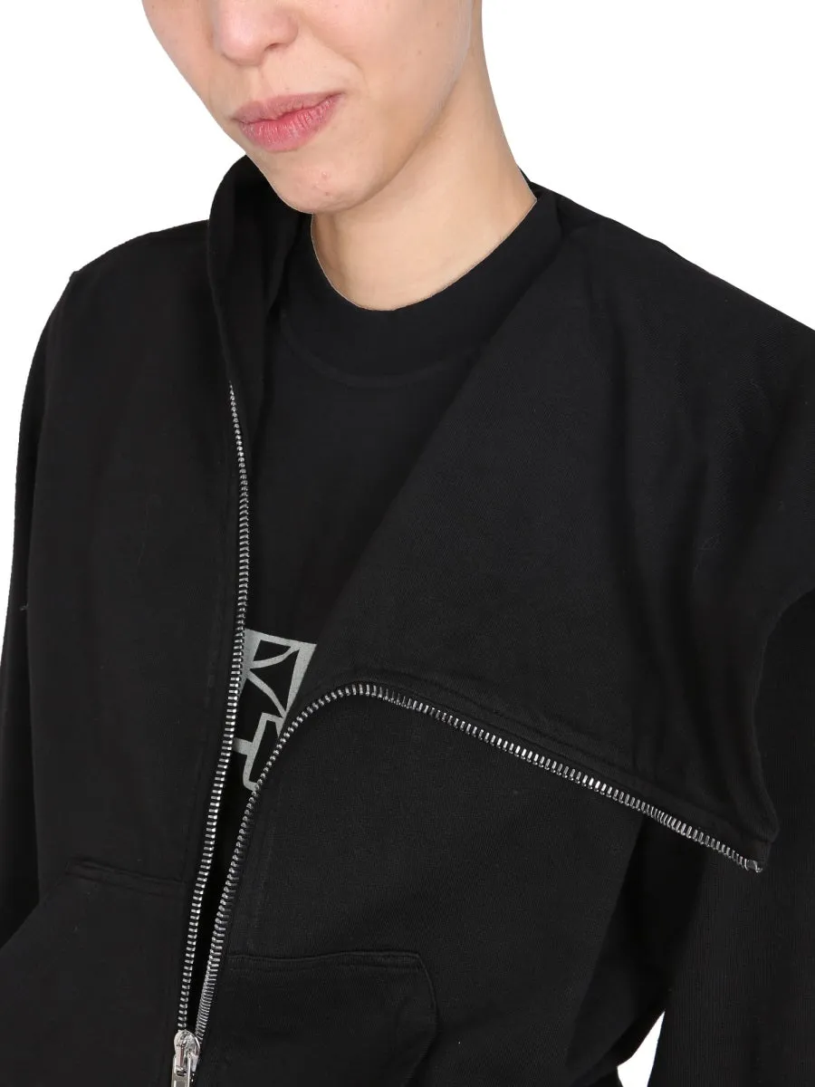 Rick Owens DRKSHDW Mountain Zip-Up Hoodie