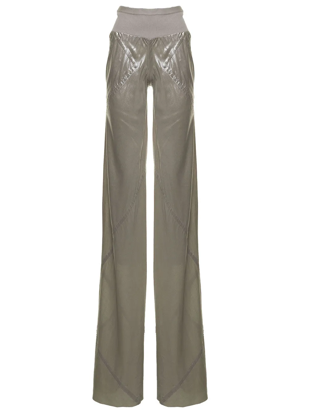 Rick Owens High Waist Straight Leg Pants
