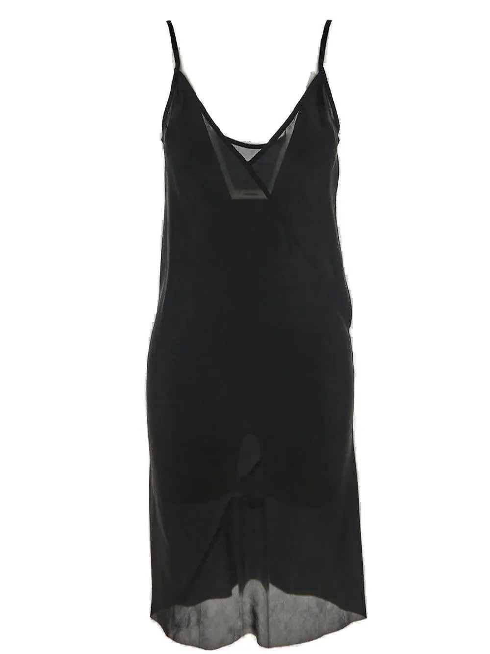 Rick Owens Sleeveless V-Neck Mini Dress