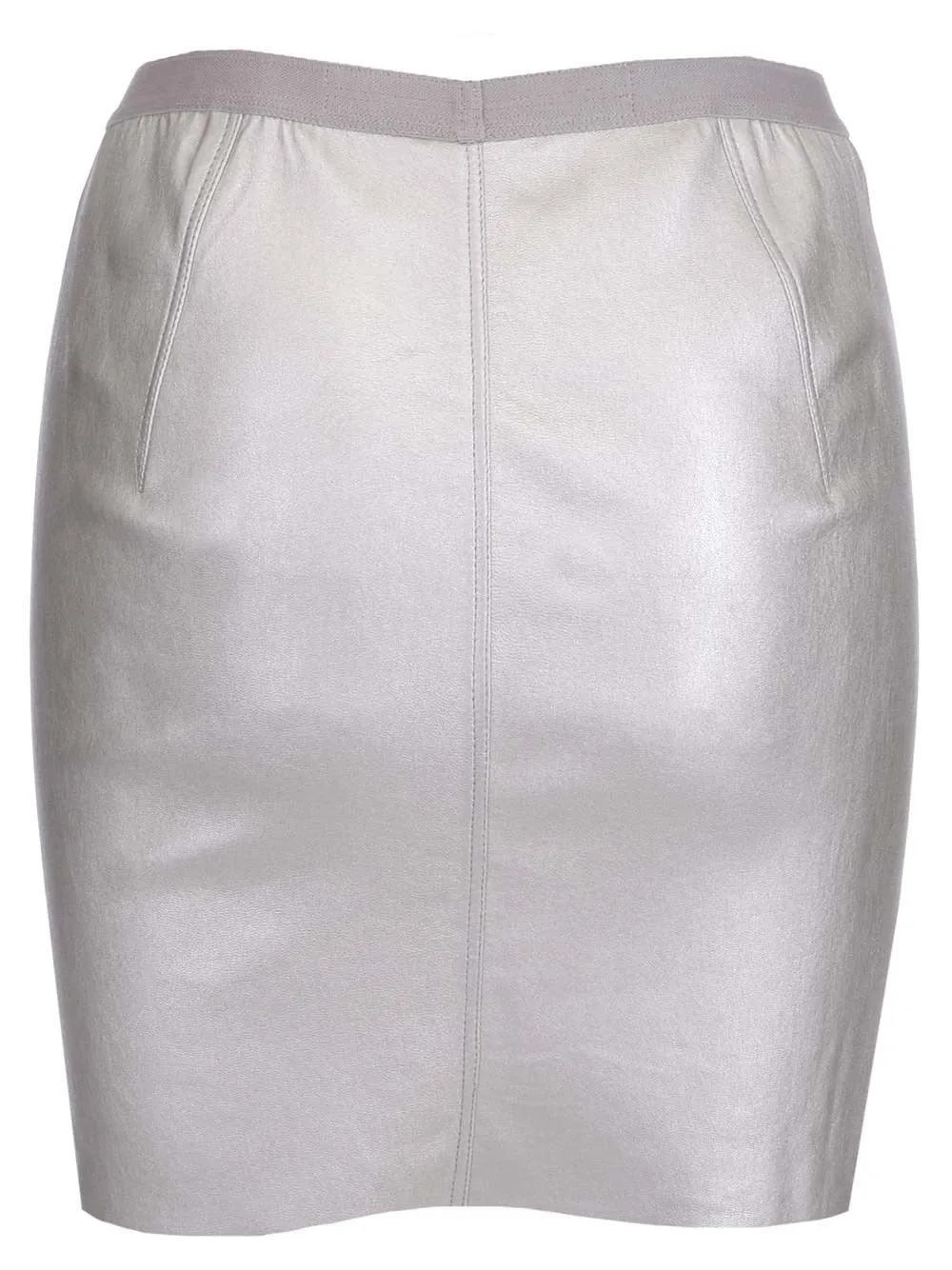 Rick Owens Slit Detailed Mini Skirt