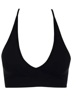 Rick Owens V-Neck Cropped Top