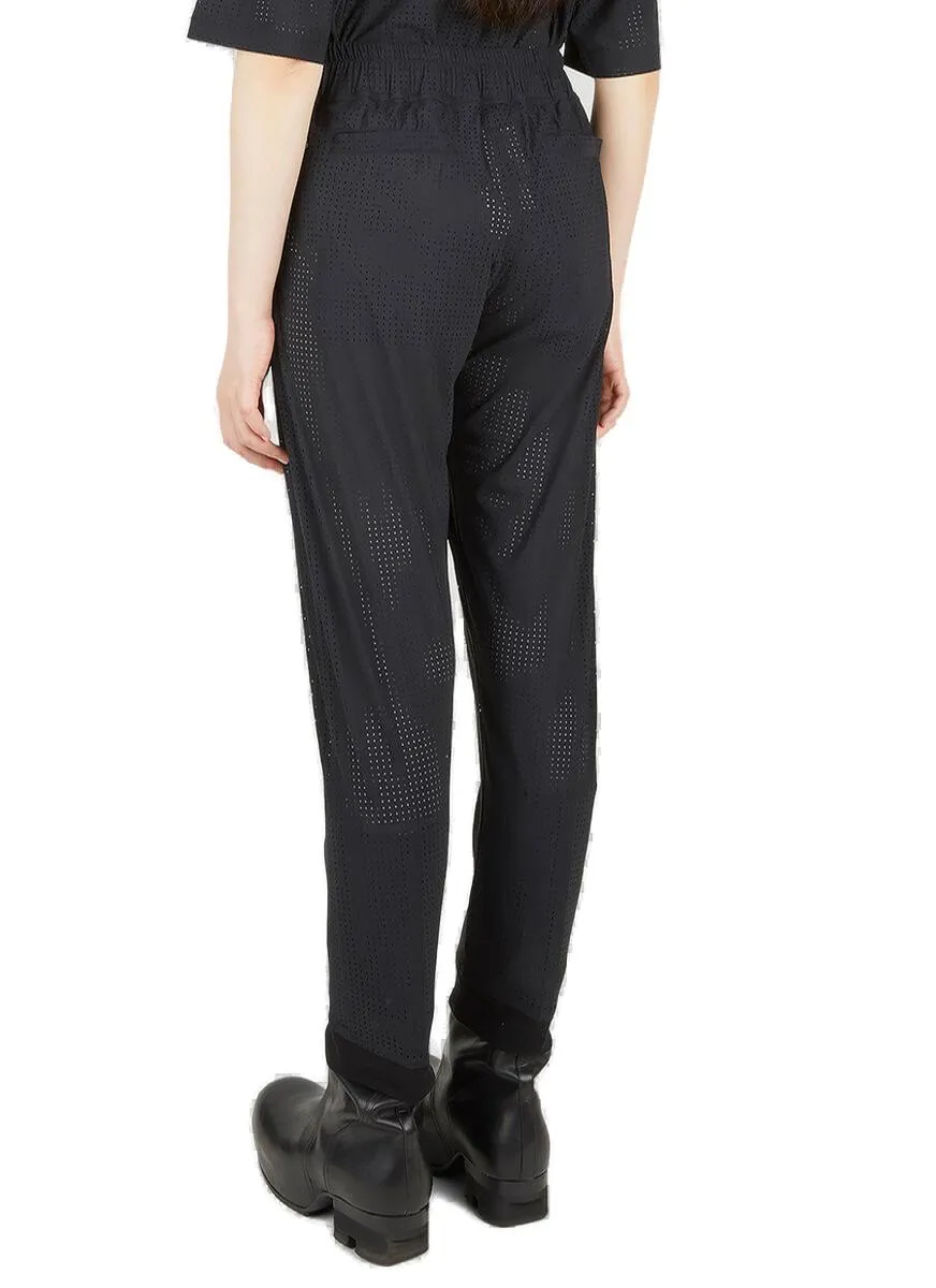 Rick Owens X Champion Logo Embroidered Track Pants
