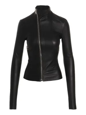 Rick Owens Zip-Up Long-Sleeved Jacket