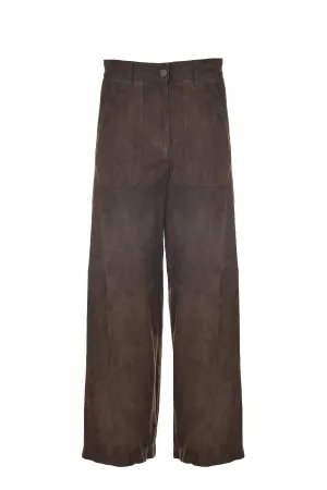 'S Max Mara Visino Leather Trousers