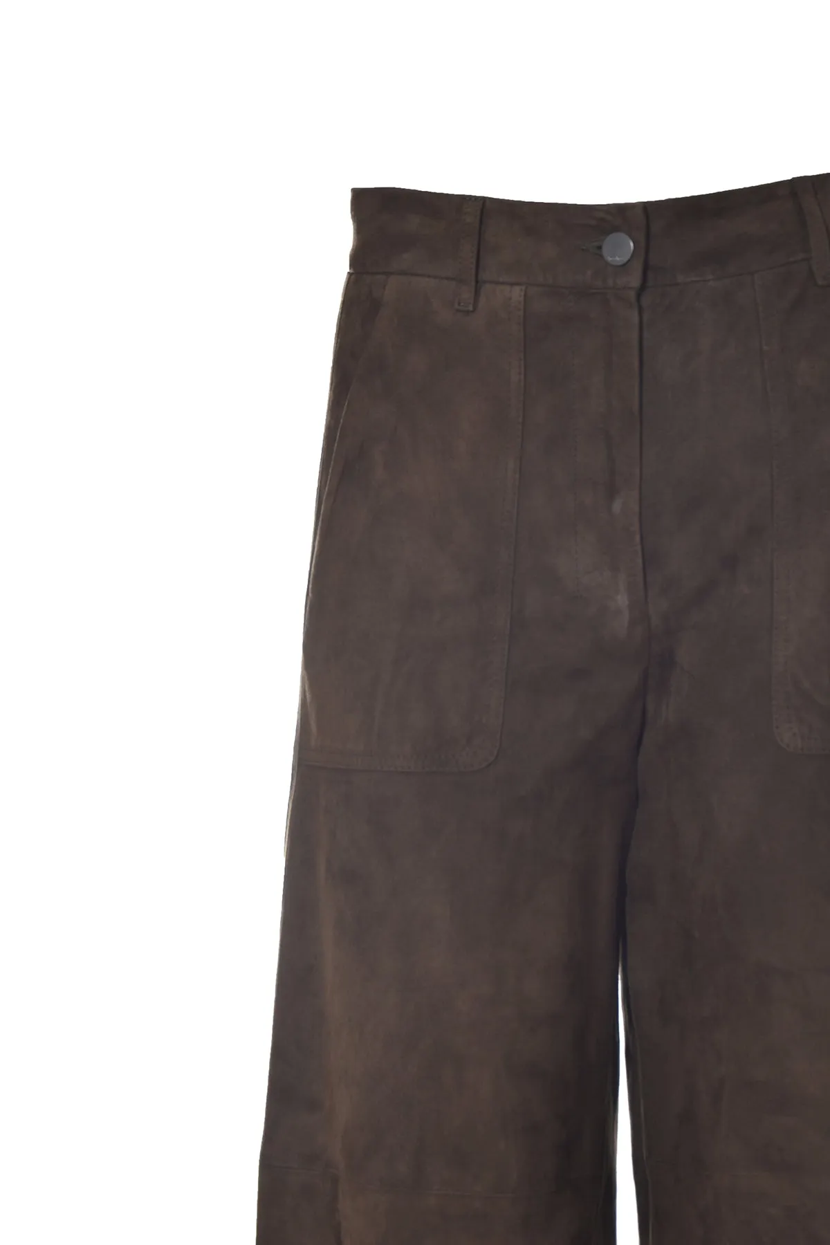 'S Max Mara Visino Leather Trousers