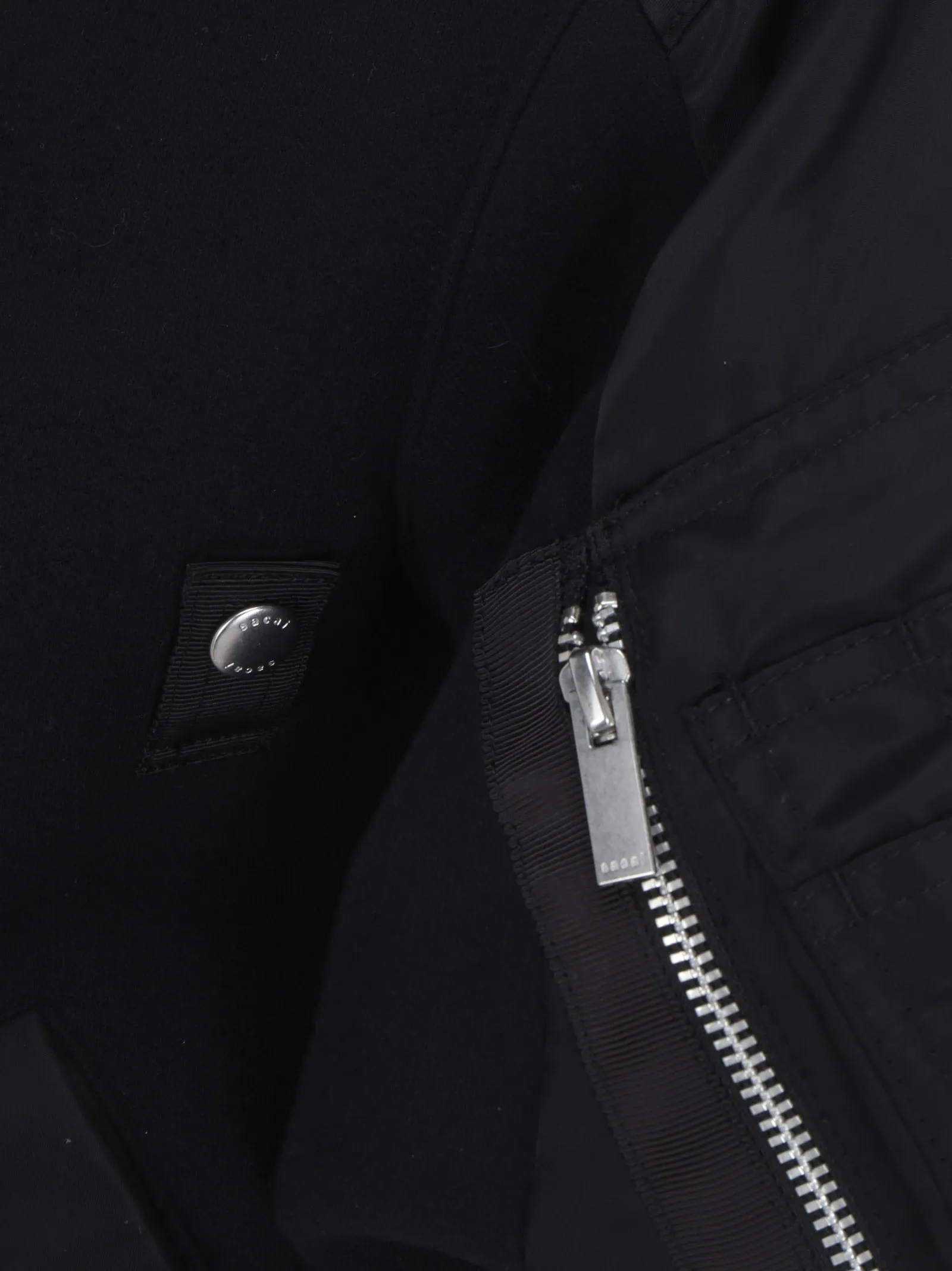 Sacai Zip-Up Straight Hem Hoodie